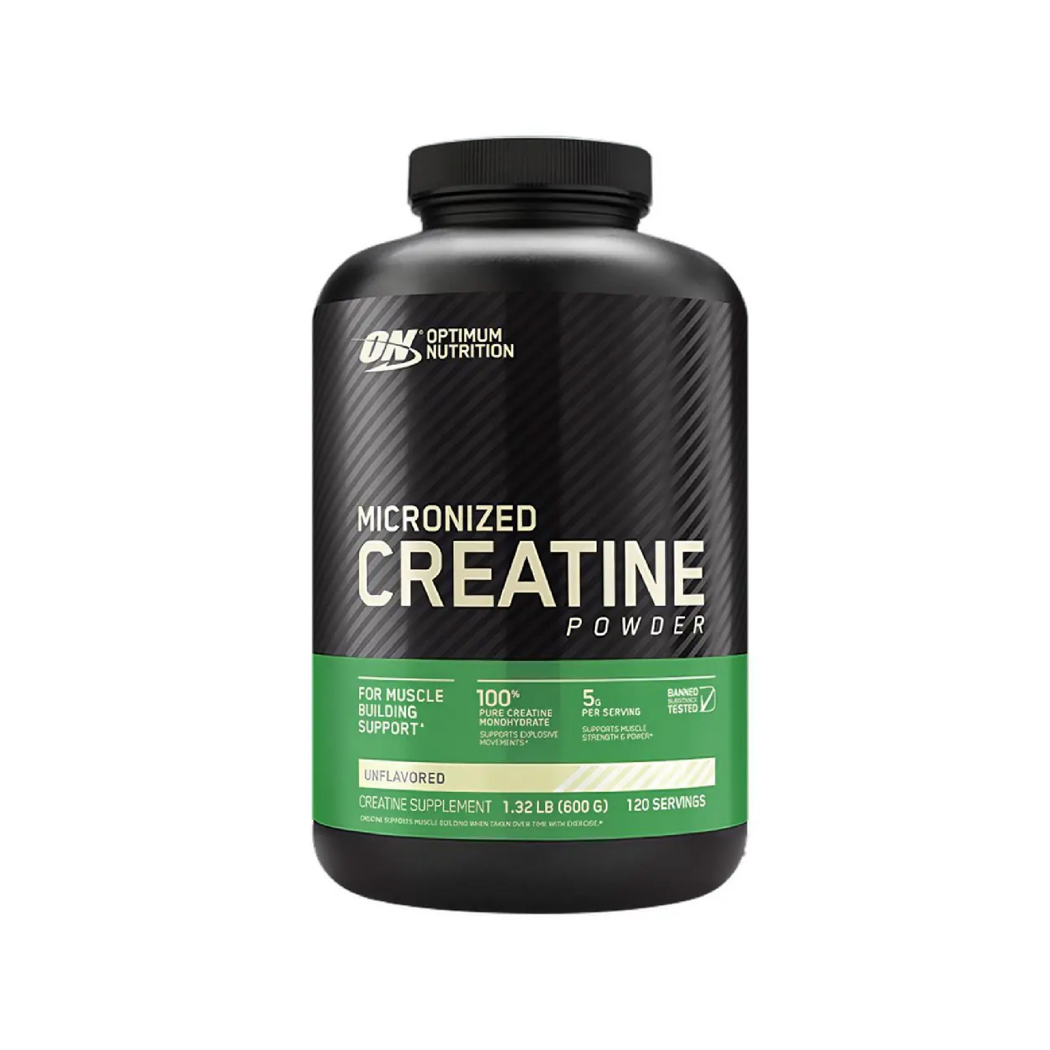 Creatina  Micronized Powder 1.32 Libras 120 servicios Optimum Nutrition