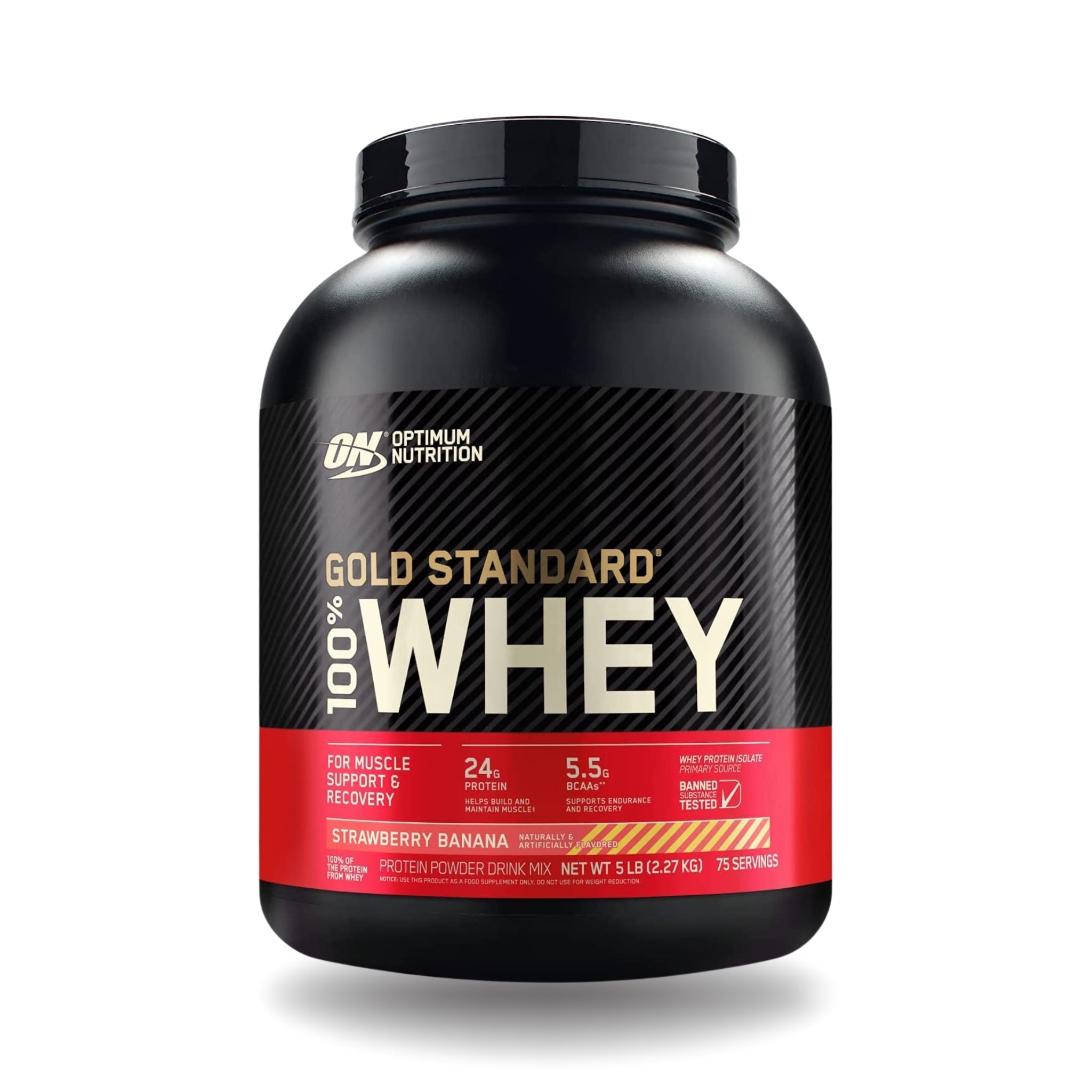 Proteína Gold Standard 100% Whey 5 Libras Optimum Nutrition