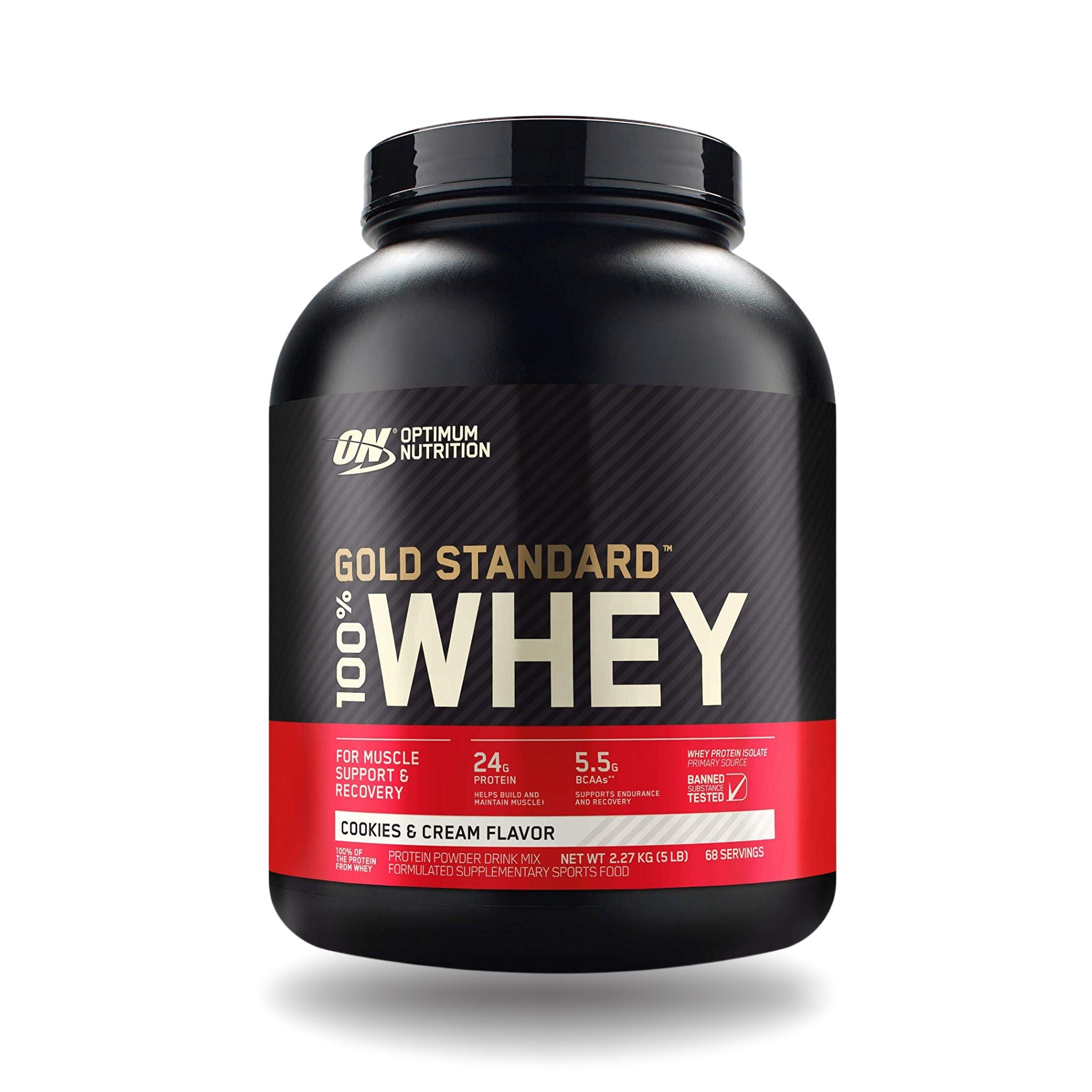 Proteína Gold Standard 100% Whey 5 Libras Optimum Nutrition