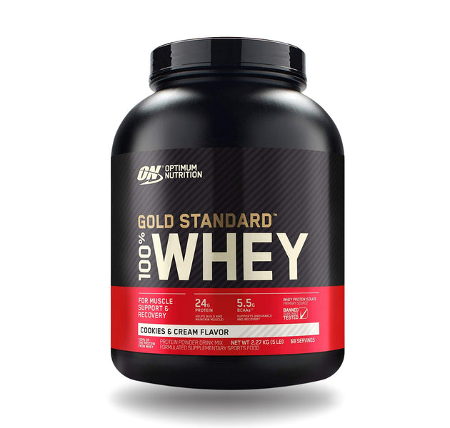 Proteína Gold Standard 100% Whey 5 Libras Optimum Nutrition