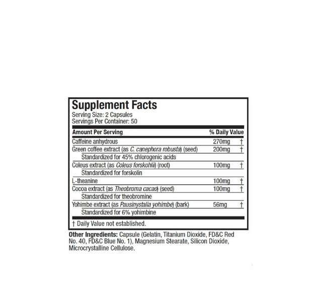Hydroxycut Hardcore Elite 100 capsulas Muscletech