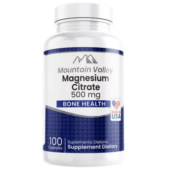 Magnesium citrate 100 tabletas Naturally