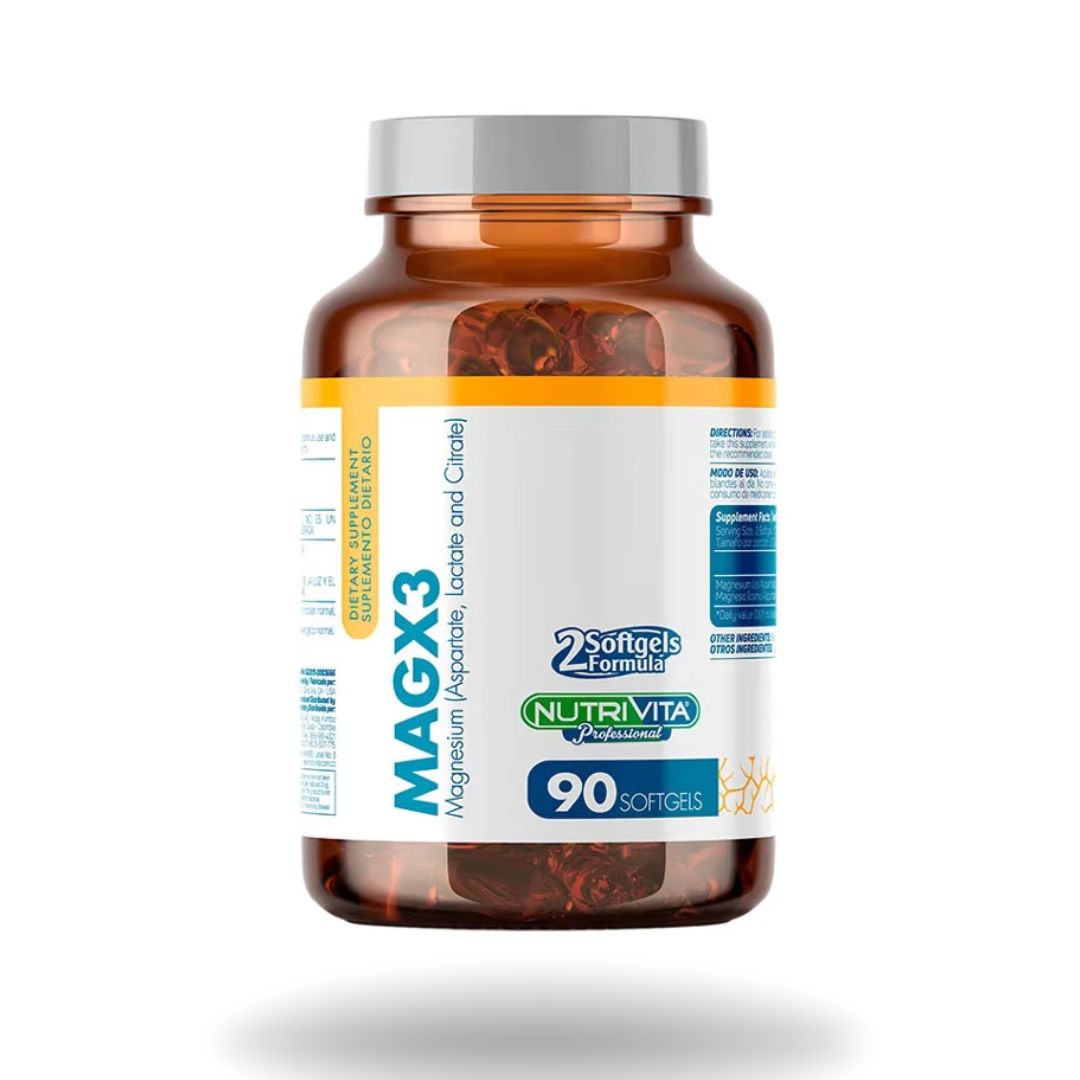 MAGX3 (Magnesio) - 90 Caps Nutrivita