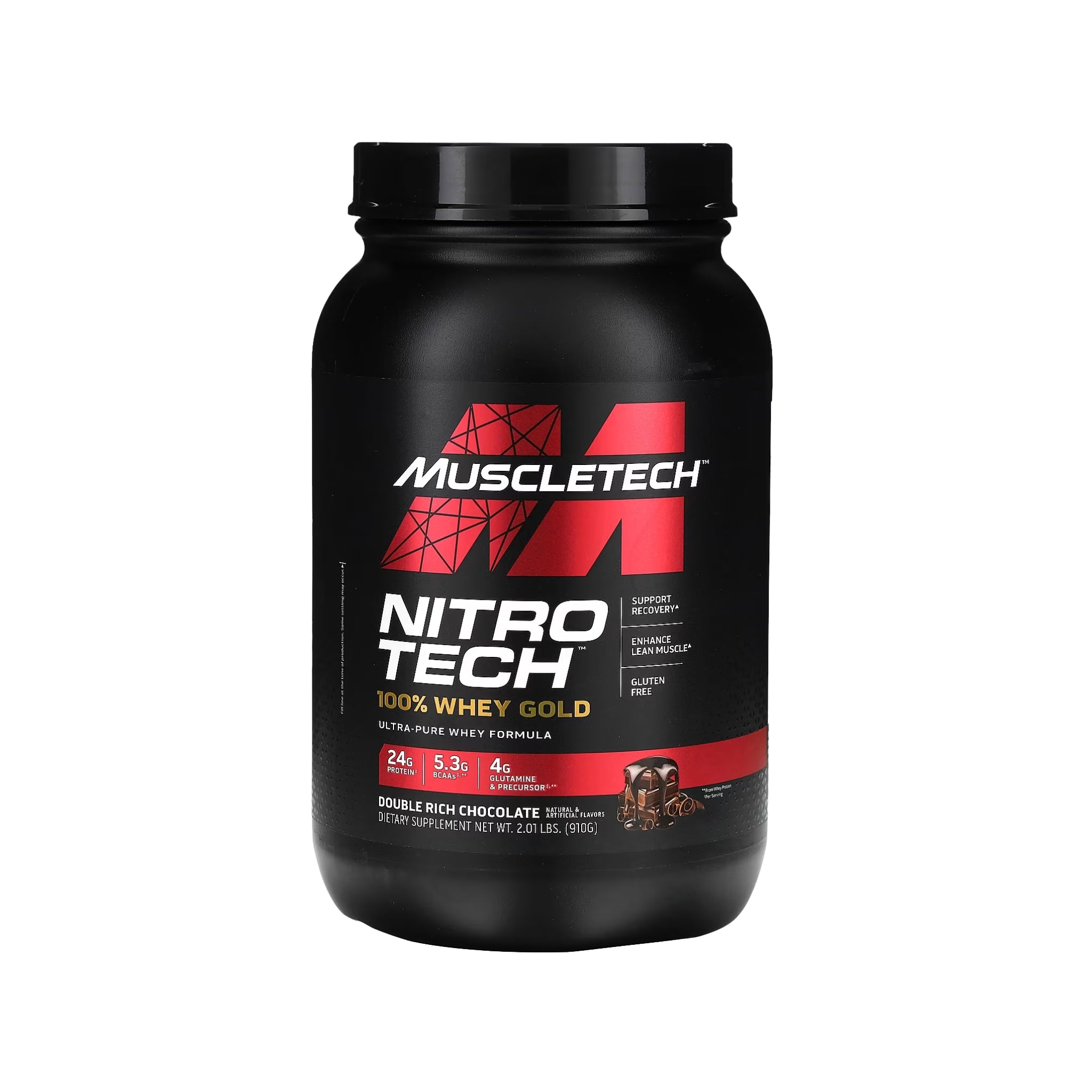 Proteína Nitro Tech 100% Whey Gold 2 Libras Muscletech