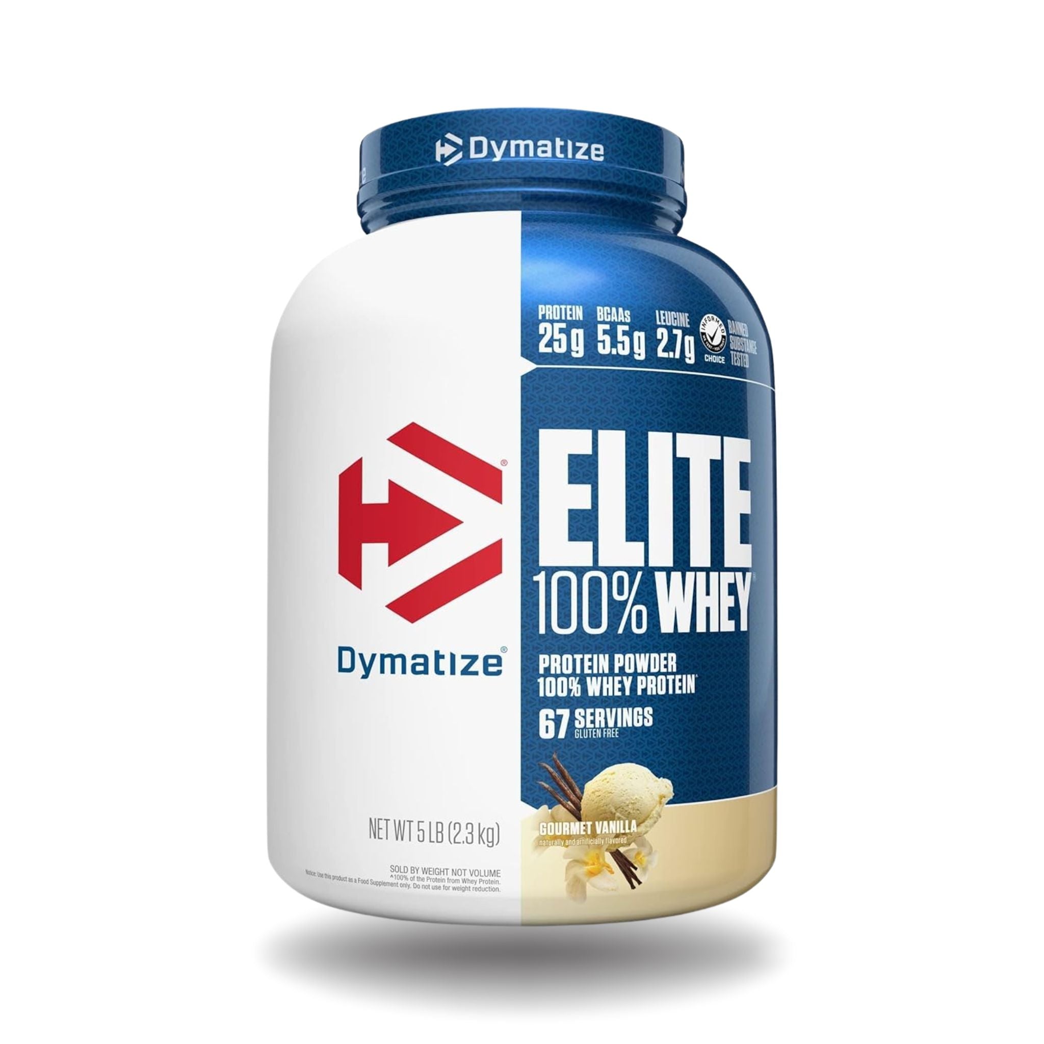 Proteína Elite 100% Whey - 5 Libras Dymatize
